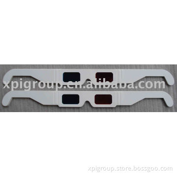 Paper 3D glasses/plain paper 3D glasses/3D eyewear